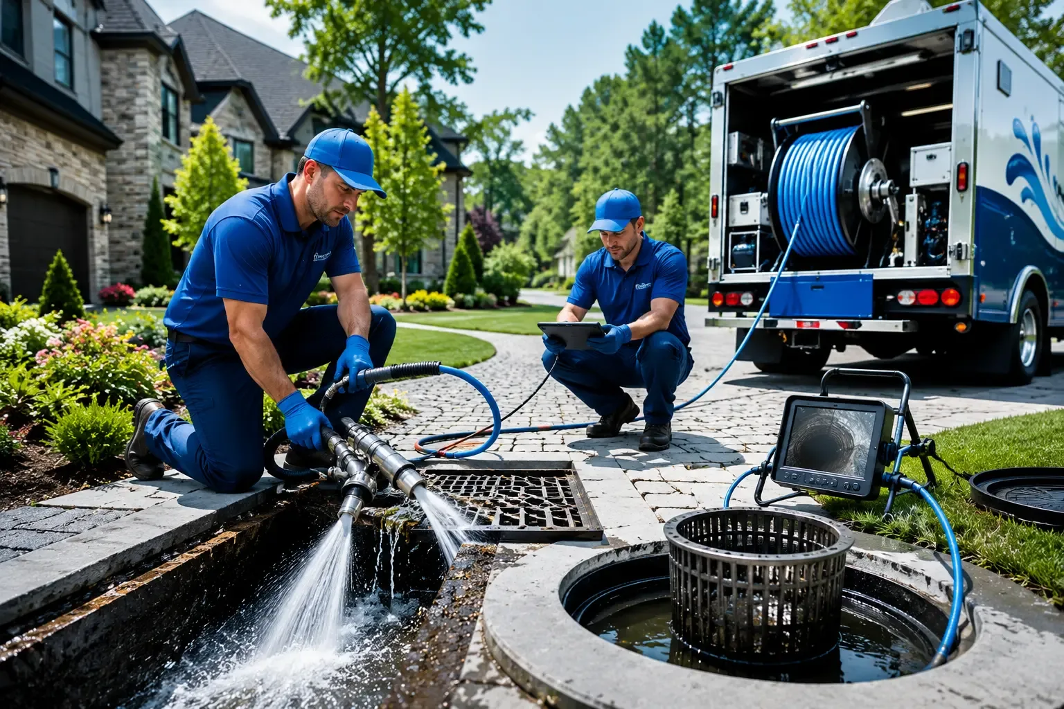 Local outdoor drain cleaning professionals in Spurlockville, WV